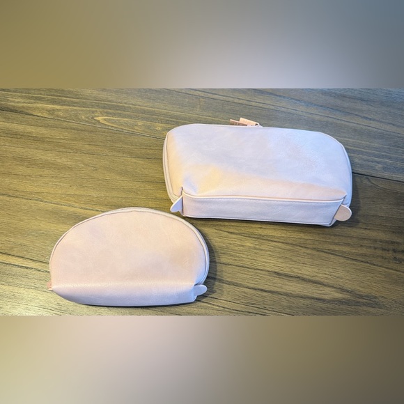BEIS Light Pink Cosmetic Bag Duo - Picture 2 of 3